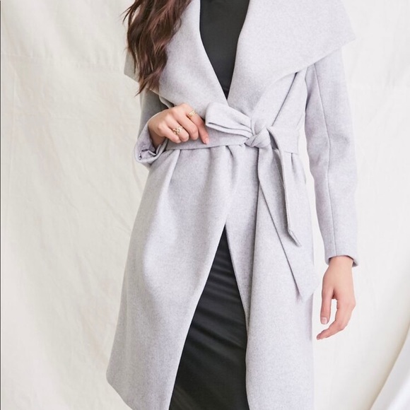 Forever 21 Belted Duster Coat - Picture 5 of 5
